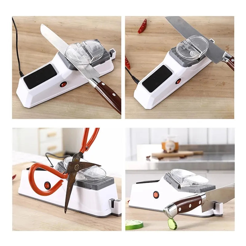 Knife Sharpener | Accurate Grinding System | Secure Design | Compatible With All Blades - Lamylie