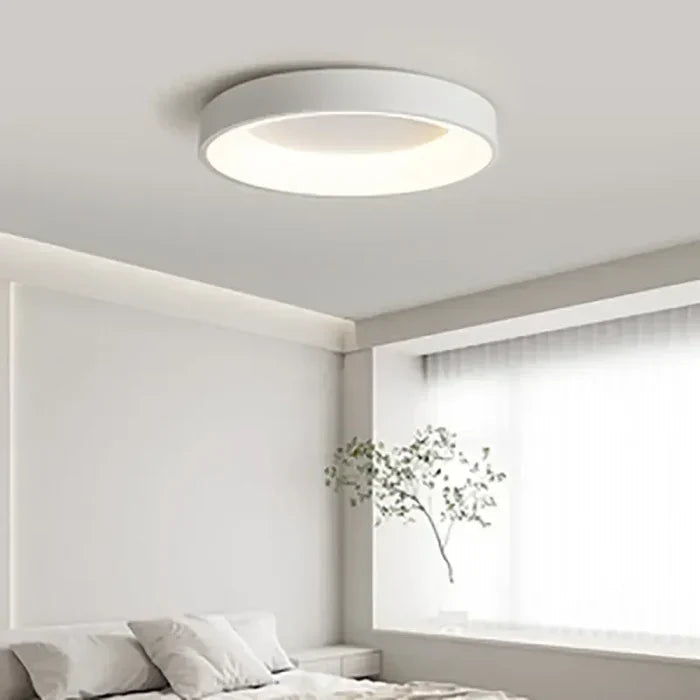 Runde LED-Deckenleuchte – nordischer Stil, warmweiß - Lamylie