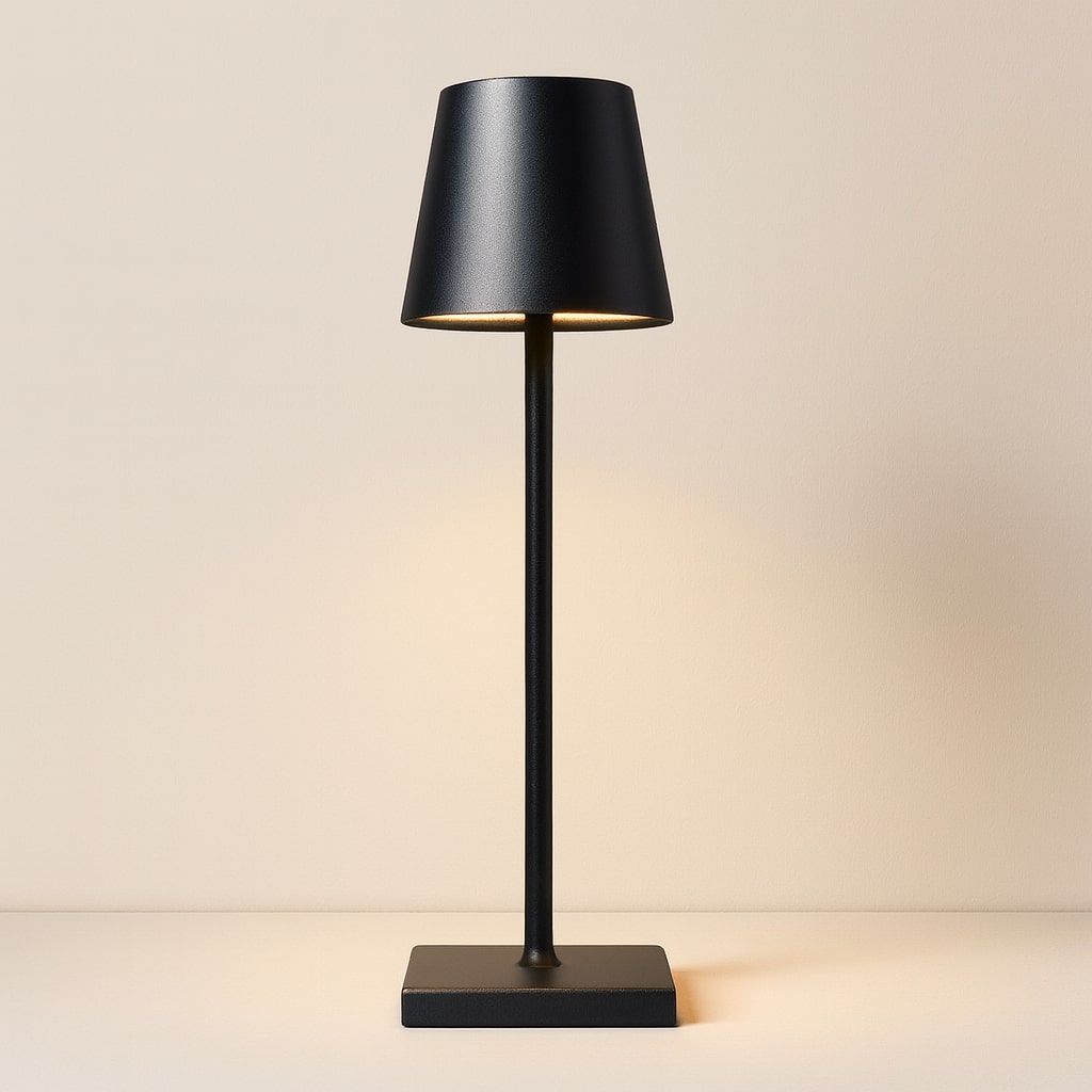 Wireless LED Desk Lamp with Touch Dimmer – Cordless, Pure Ambiance - Lamylie