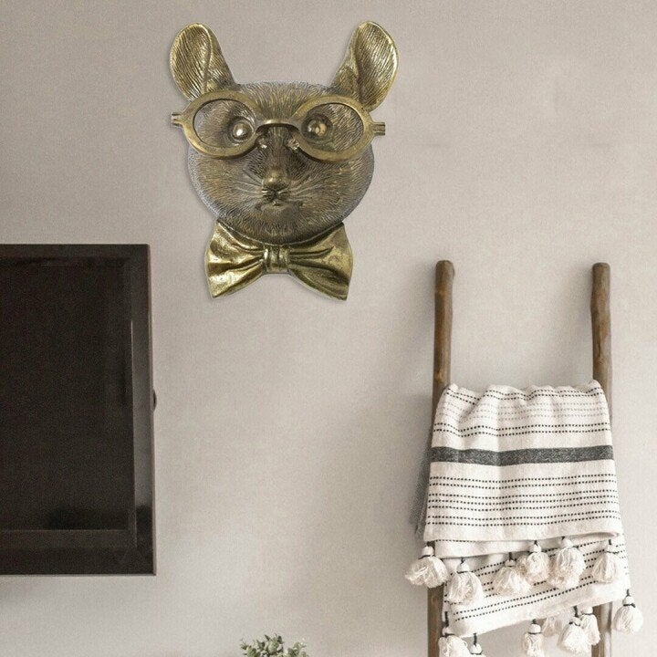 Decoração de parede com cabeça de veado – Dá personalidade a qualquer divisão - Lamylie