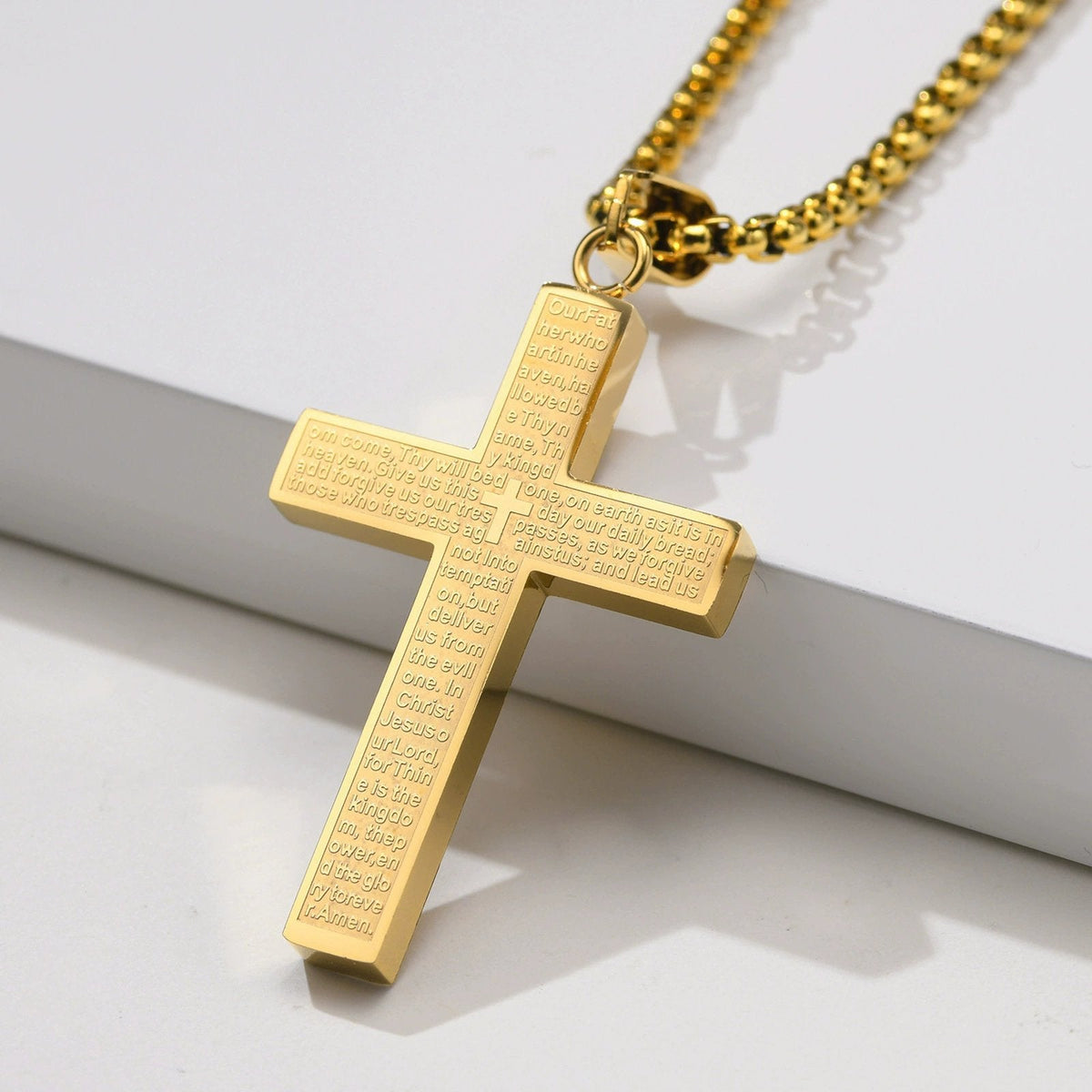 Faith Pendant - Carry Unwavering Courage and Peace Wherever You Go - Lamylie