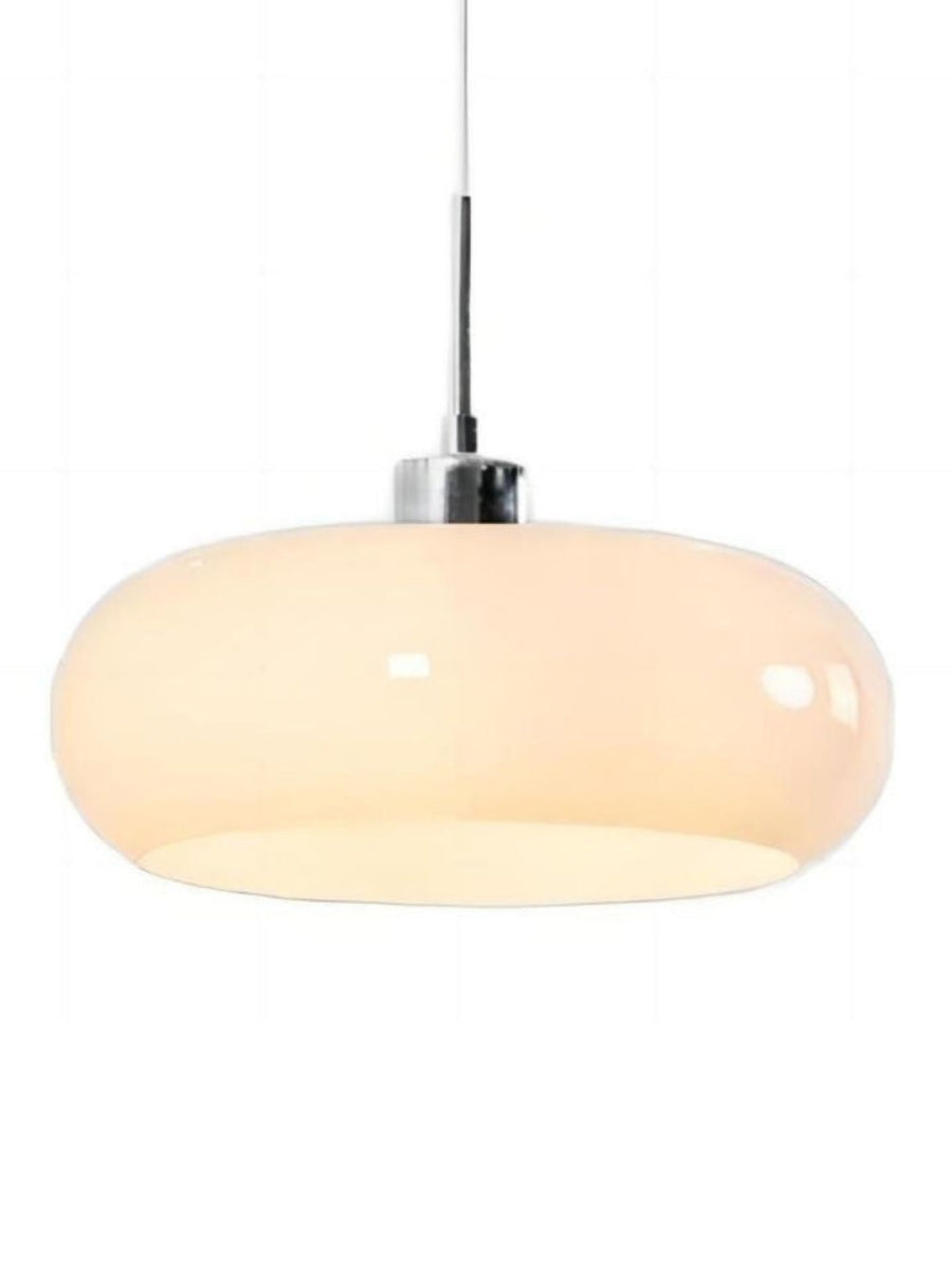 Bauhaus Glas Pendelleuchte Metall 11cm Nordisches Design Esszimmer Küche - Lamylie