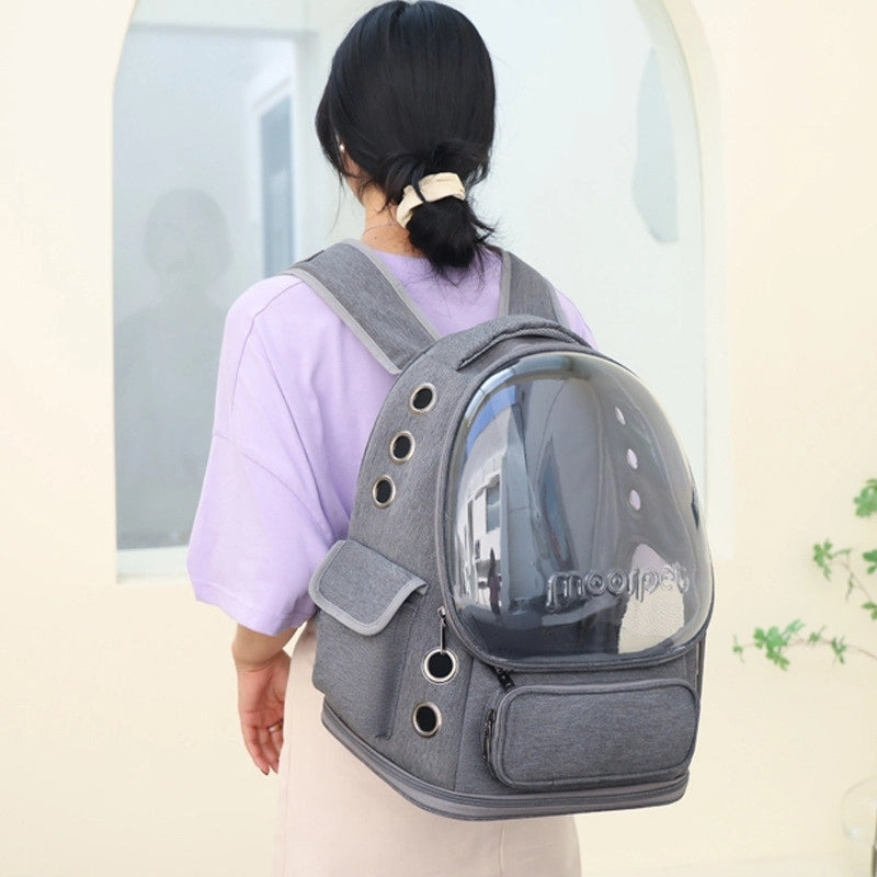 Zaino trasparente per trasportare animali di piccola taglia – Design traspirante - Lamylie