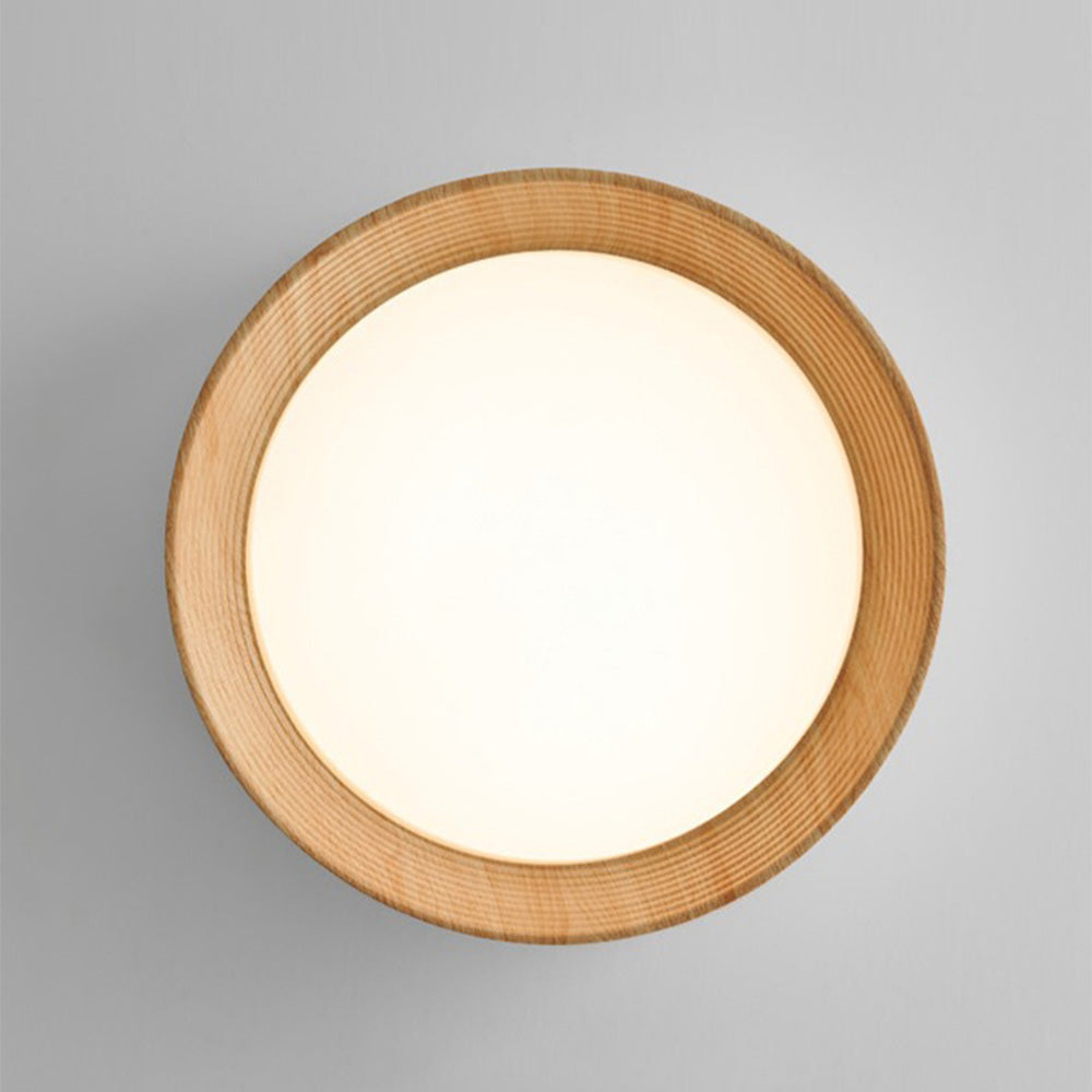 Minimalist Round Low-Profile Ceiling Lamp Bedroom Ceiling Lighting LED - Lamylie
