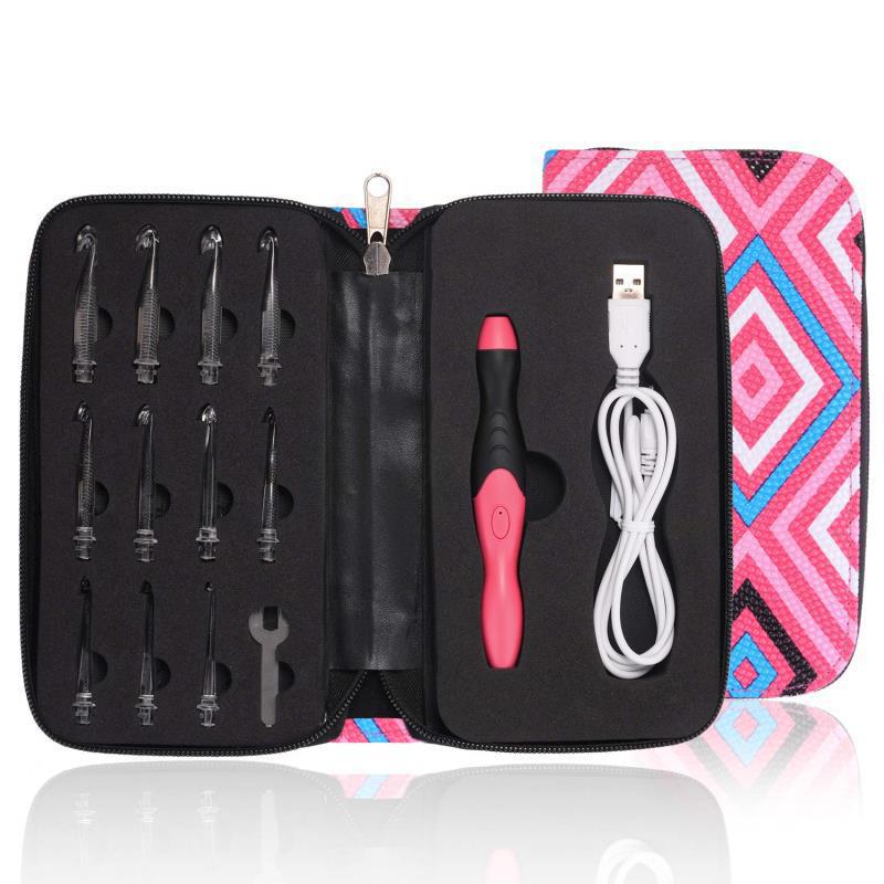 LED Crochet Hooks – Eliminate Dark Stitches for Bright Creative Moments! - Lamylie