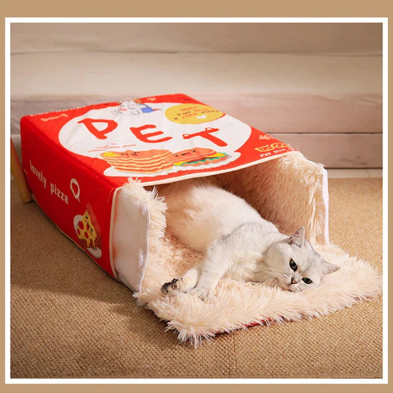 Cozy Retreat for Your Cat – A Safe Haven of Comfort - Lamylie