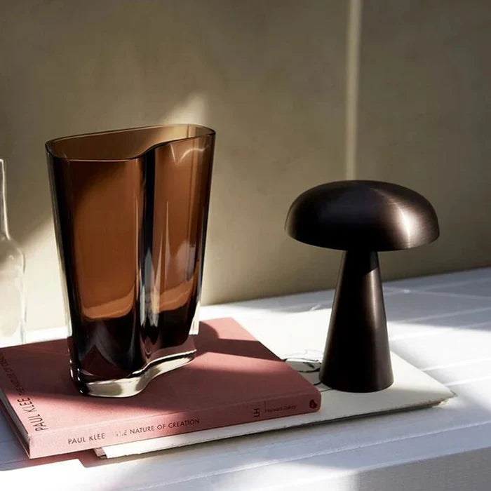 Shroom-Stil Tischlampe – Kabellos und Wiederaufladbar - Lamylie