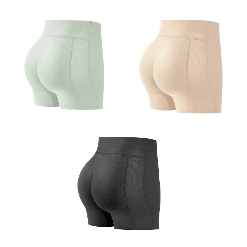 Corrigerende shorts met gevoerde billen en hoge taille | Ademend en onzichtbaar - Lamylie