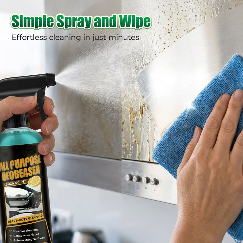 Grease Remover | No Residue | Fast Spray and Wipe | ShineEase - Lamylie