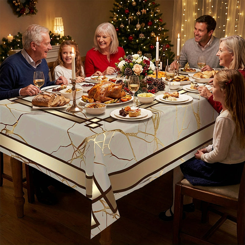 Marble Table Cover – Flawless Protection for Carefree Moments - Lamylie