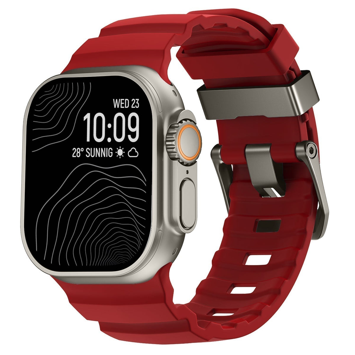 SummitFlex silikonarmband för Apple Watch — armband med hög draghållfasthet
