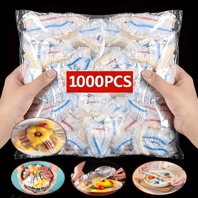 Rugalmas élelmiszertároló-fedelek, 1000 darab, PE-ből - Lamylie