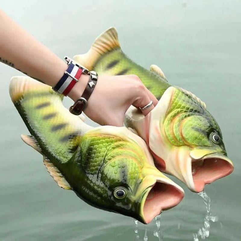 Chaussons en forme de poisson – Transformez chaque pas en un moment de confort et de plaisir sans effort - Lamylie