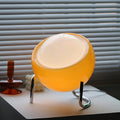 Retro Style Spherical Table Lamp with Warm LED Illumination - Lamylie