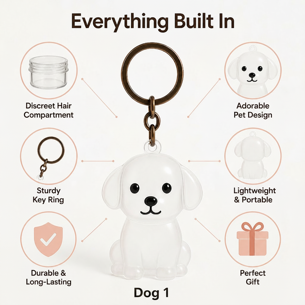LumaPaw Memory Charm — Carry Your Pet’s Love Close to Your Heart Every Day - Lamylie