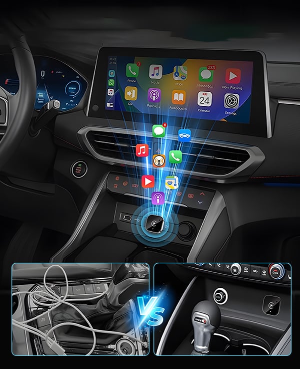 DriveWave — Užijte si naprostou bezdrátovou svobodu a bezpečnější jízdu bez zbytečných kabelů - Lamylie