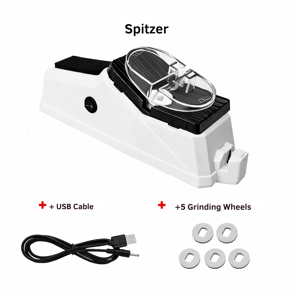 Knife Sharpener | Quick & Safe | Rechargeable | SharpEase - Lamylie