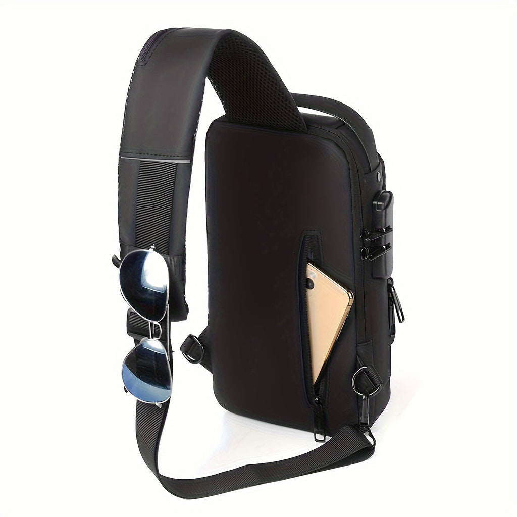 Securegear diebstahlsichere Umhängetasche – klassisches minimalistisches Design