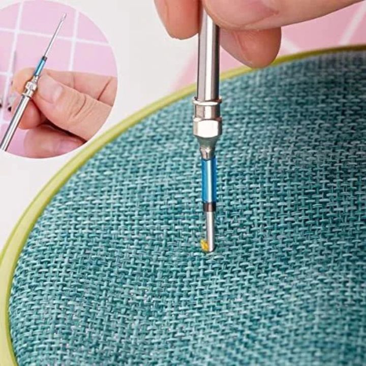 Broderisett | Presis broderiteknikk | Ergonomisk håndtak for komfort | StitchSage - Lamylie