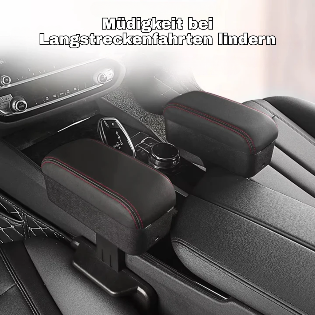 Reposabrazos cómodo para el coche – Apoyo seguro y organización ordenada para viajes relajados - Lamylie