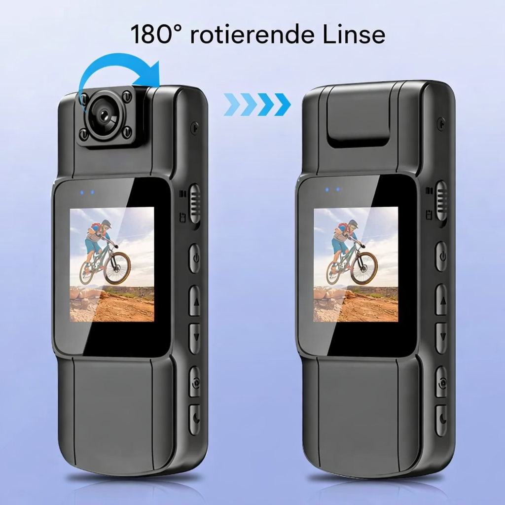 Compact Camera | 4K Video | Swivel Lens | SecureCam - Lamylie