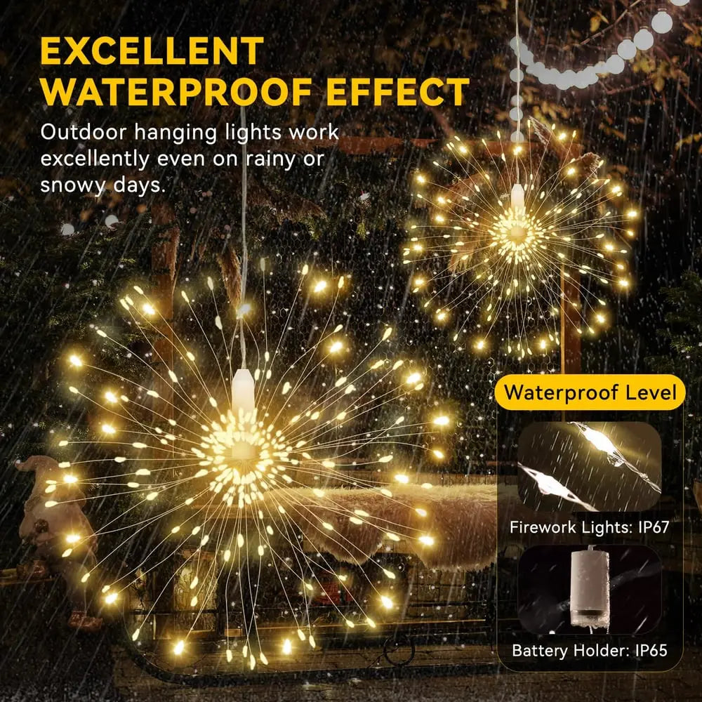 Starburst Lichterkette Set mit 3 Stück — Verwandelt Ihr Zimmer in eine atemberaubende Lichtshow - Lamylie