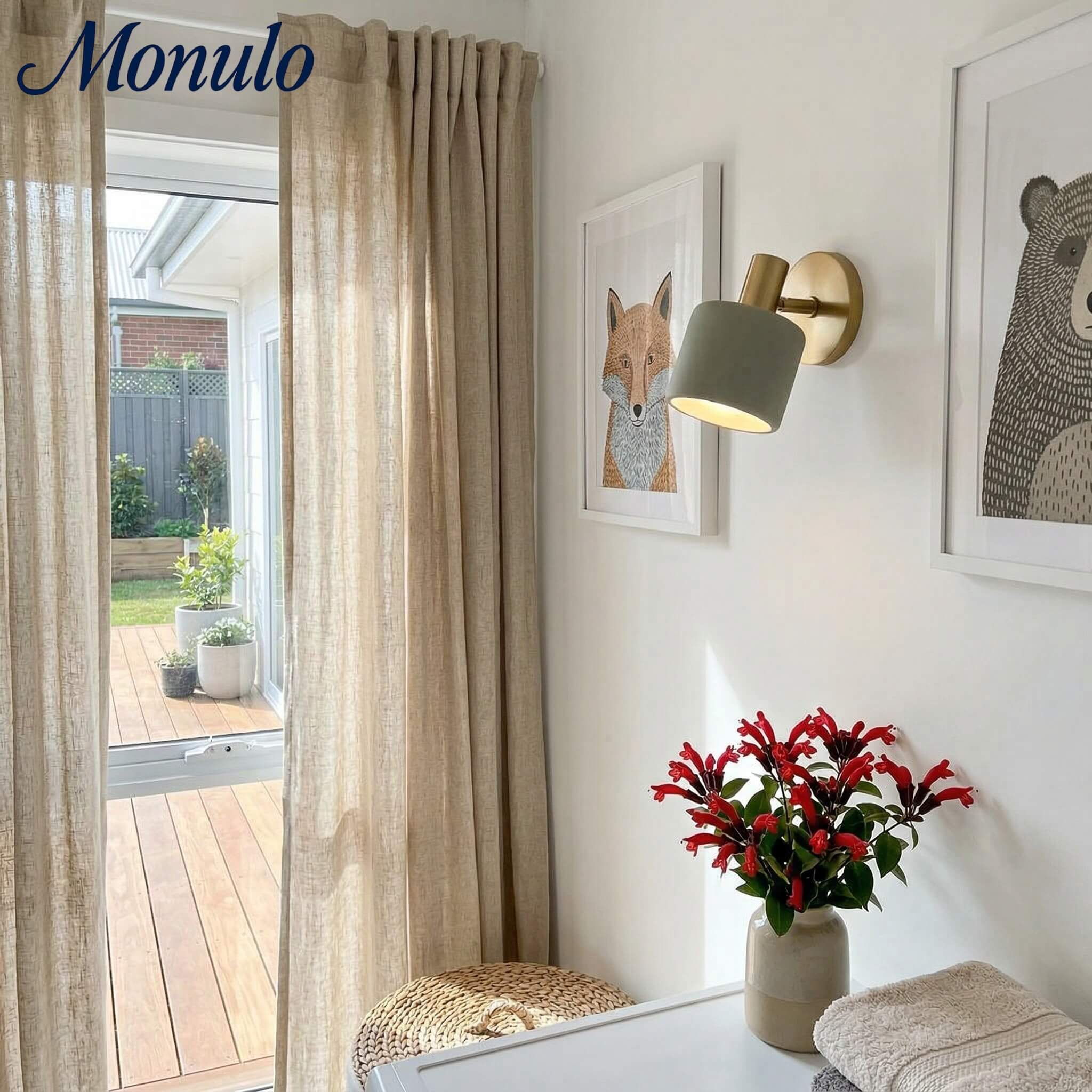 Ceramic Adjustable Wall Lamp - Lamylie