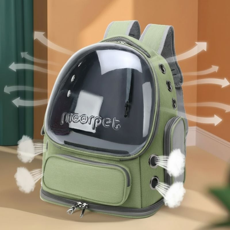 Zaino trasparente per trasportare animali di piccola taglia – Design traspirante - Lamylie