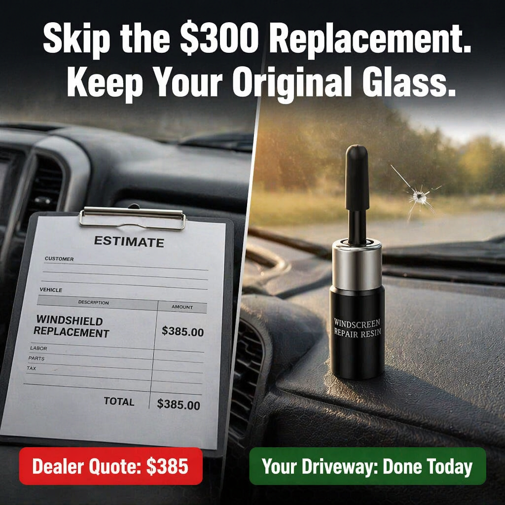 CrystalArmor — Stop Cracks Spreading and Save $300+ on Windshield Replacement - Lamylie
