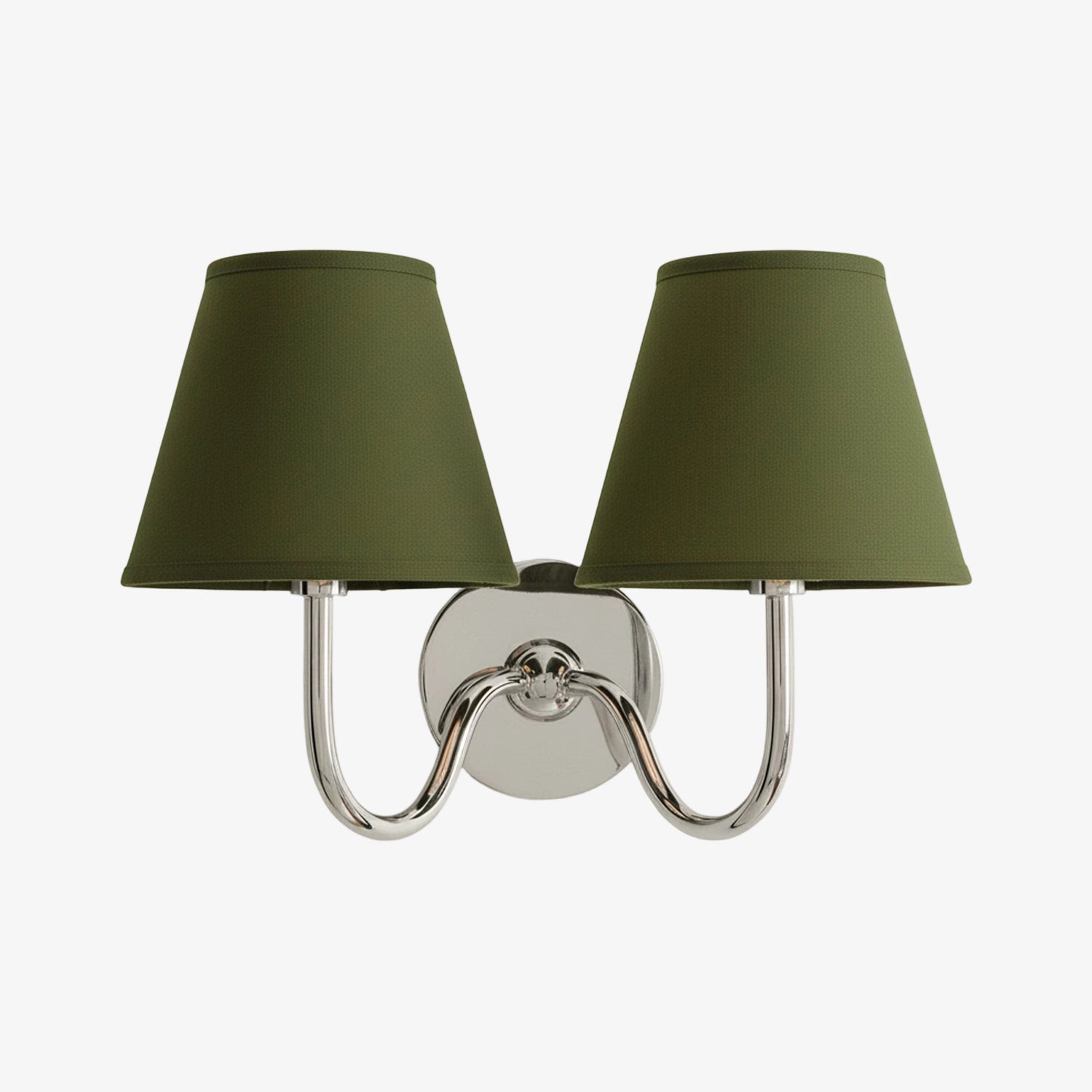 Wall Lamp with Pleated Fabric Shade | Classic Lighting for Bedroom and Living Room - Lamylie