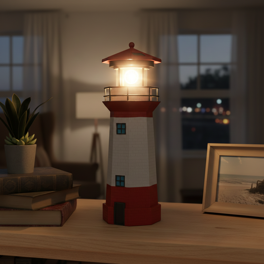 Solarbetriebene nautische Lampe für bezaubernde Gartenabende - Lamylie