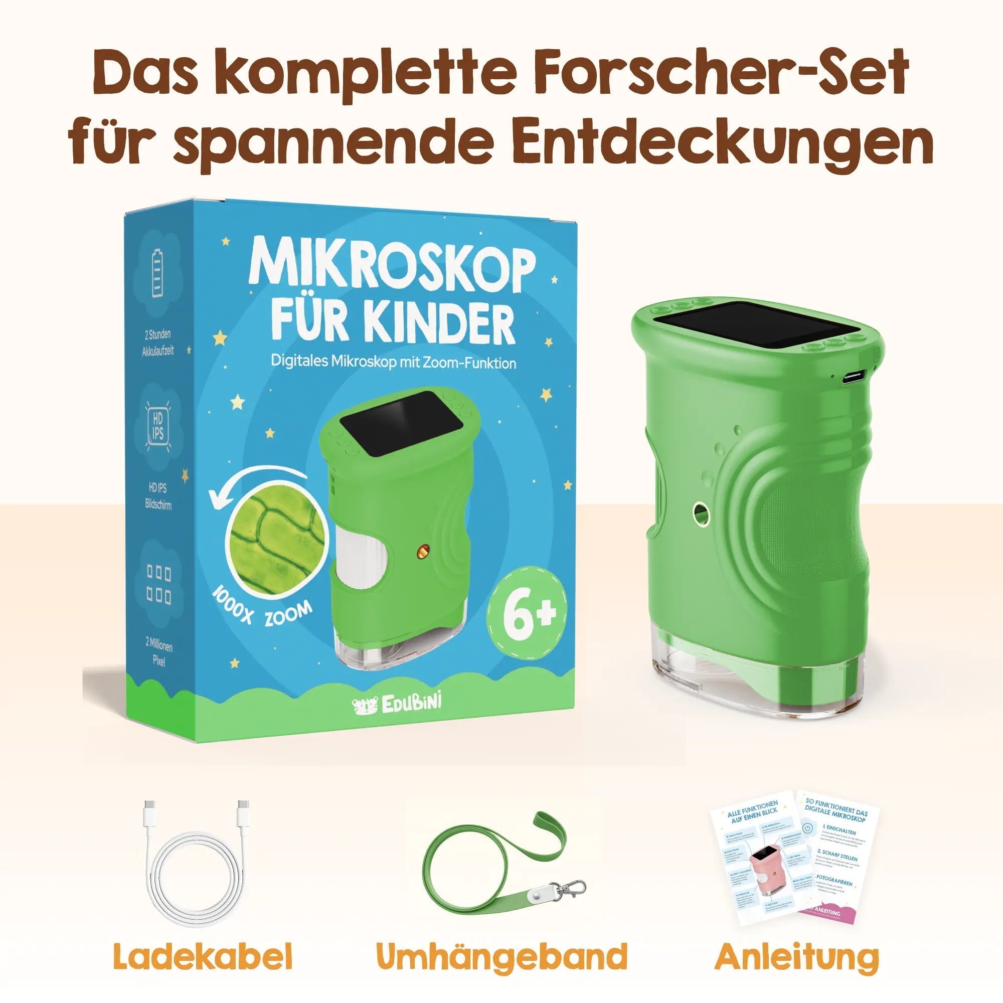 Mikro-Entdecker-Set – Entfache mit jeder winzigen Entdeckung grenzenlose Neugier! – Lamylie