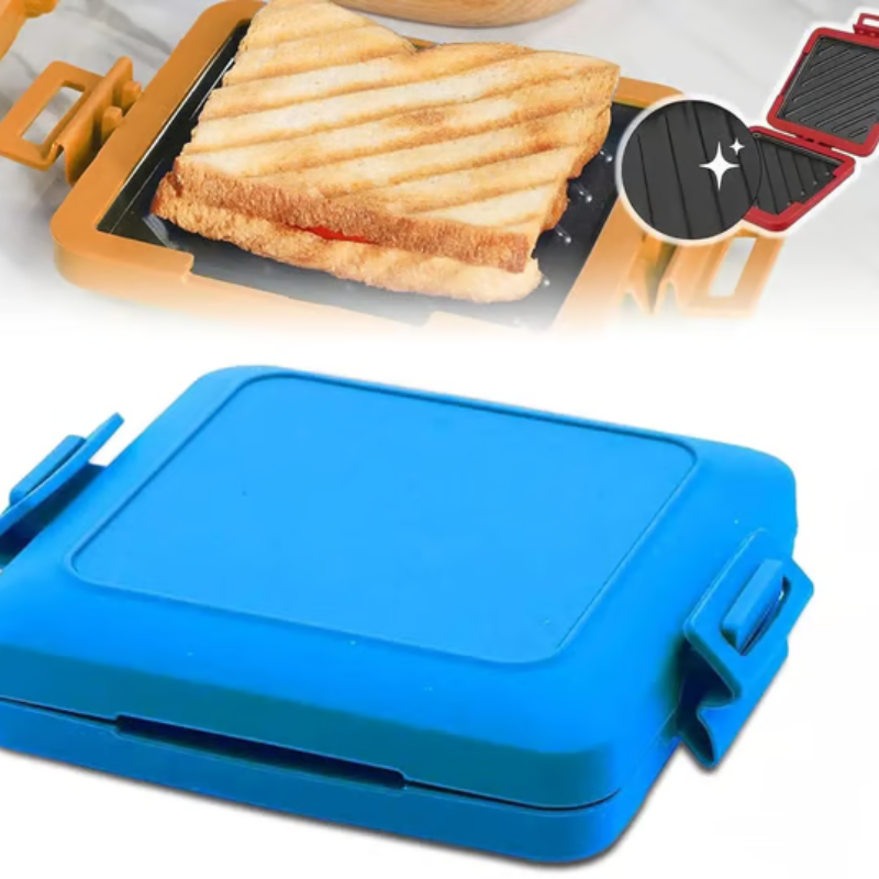 Accessoire de gril pour micro-ondes pour préparer des en-cas irrésistiblement croustillants en quelques minutes - Lamylie