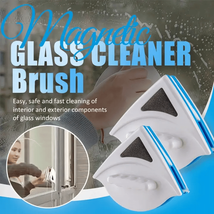 Magnetic Window Cleaner for Both Sides – Glass Cleaning Tool - Lamylie