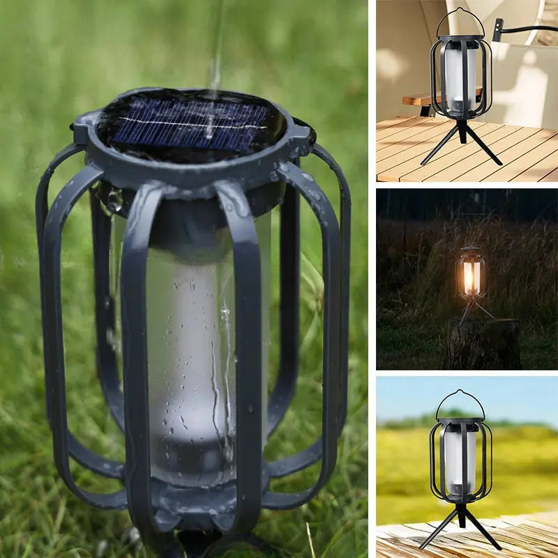 Solar-Powered Lantern with 4 Modes – Perfect for Camping & Garden Events - Lamylie