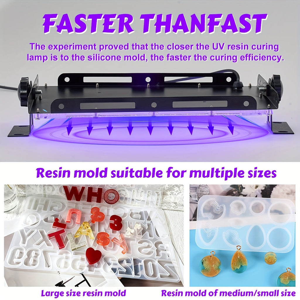 UV Resin Curing Lamp with 96/144 LEDs - Lamylie