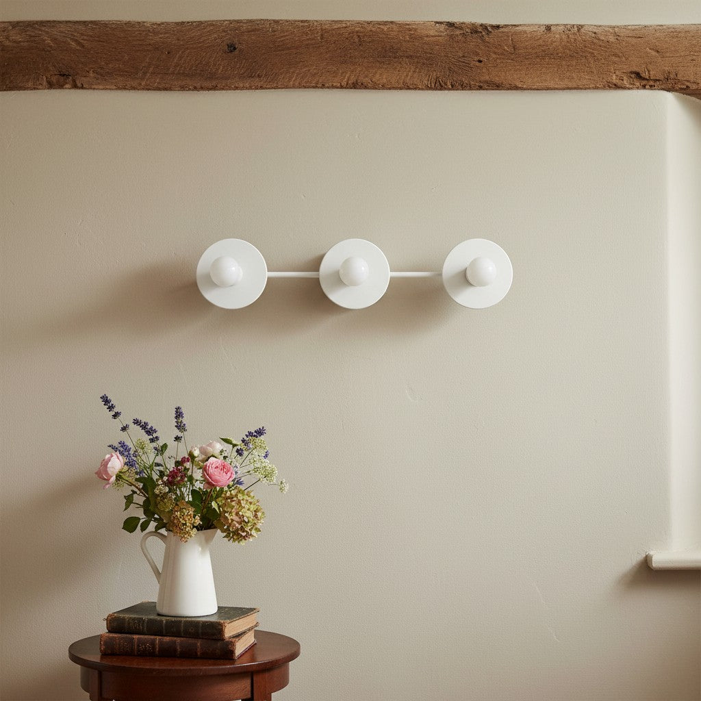 Metal Wall Lamp with Spherical Glass Shades 3-Light Bathroom Lighting Matte Green - Lamylie