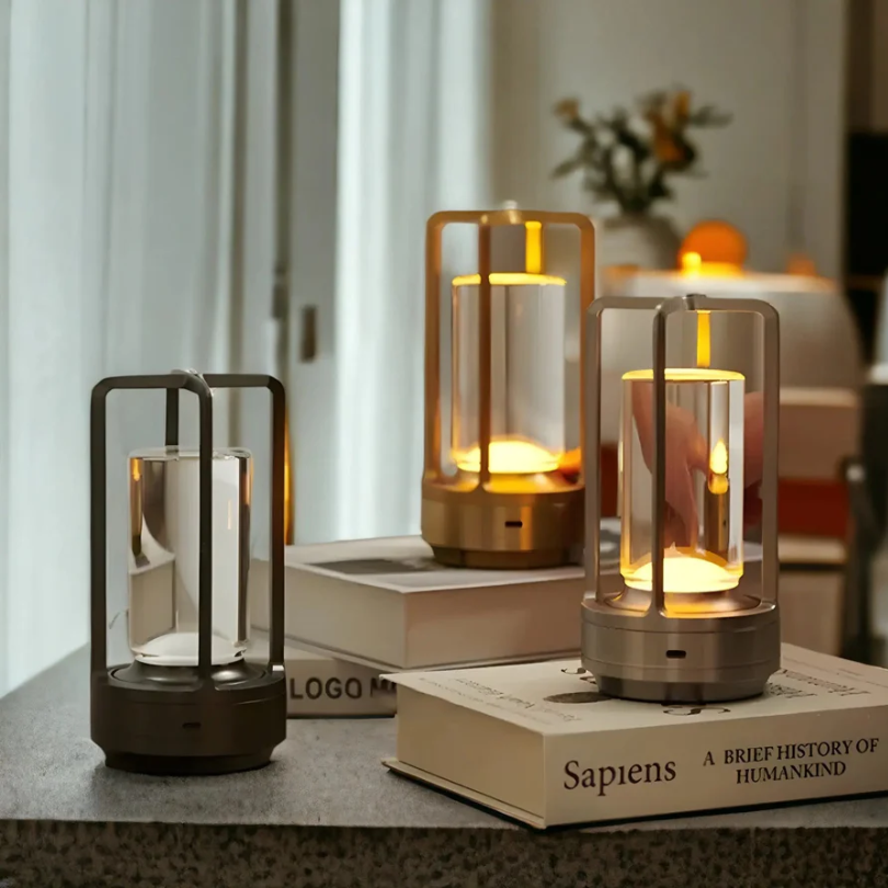 Wireless LED Desk Lamp with Dimmer – Nordic Style - Lamylie