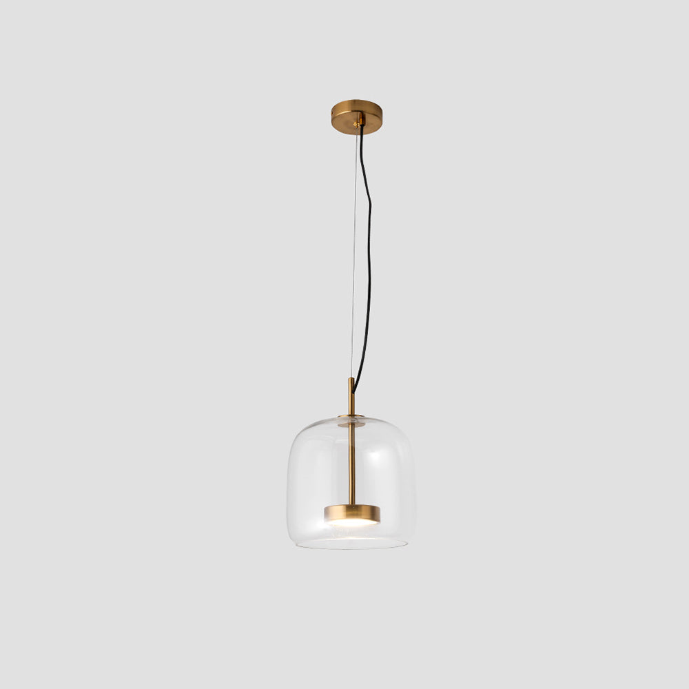 Lampă suspendată vintage SolsticeBrook cu LED — lampă de tavan inspirată de stilul retro