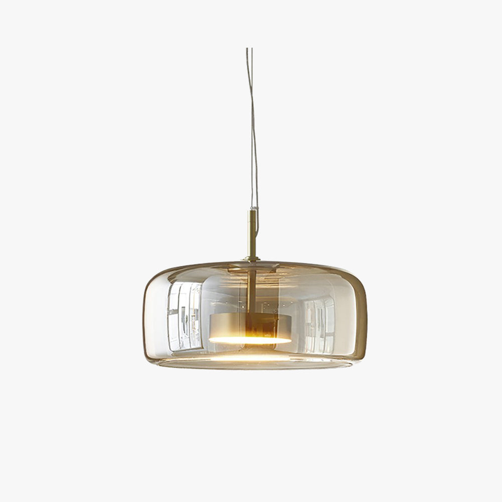 Lampă suspendată vintage SolsticeBrook cu LED — lampă de tavan inspirată de stilul retro