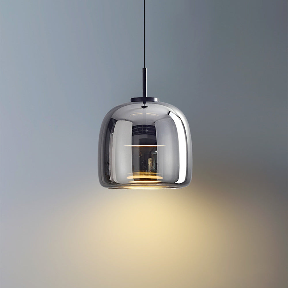 Lampă suspendată vintage SolsticeBrook cu LED — lampă de tavan inspirată de stilul retro