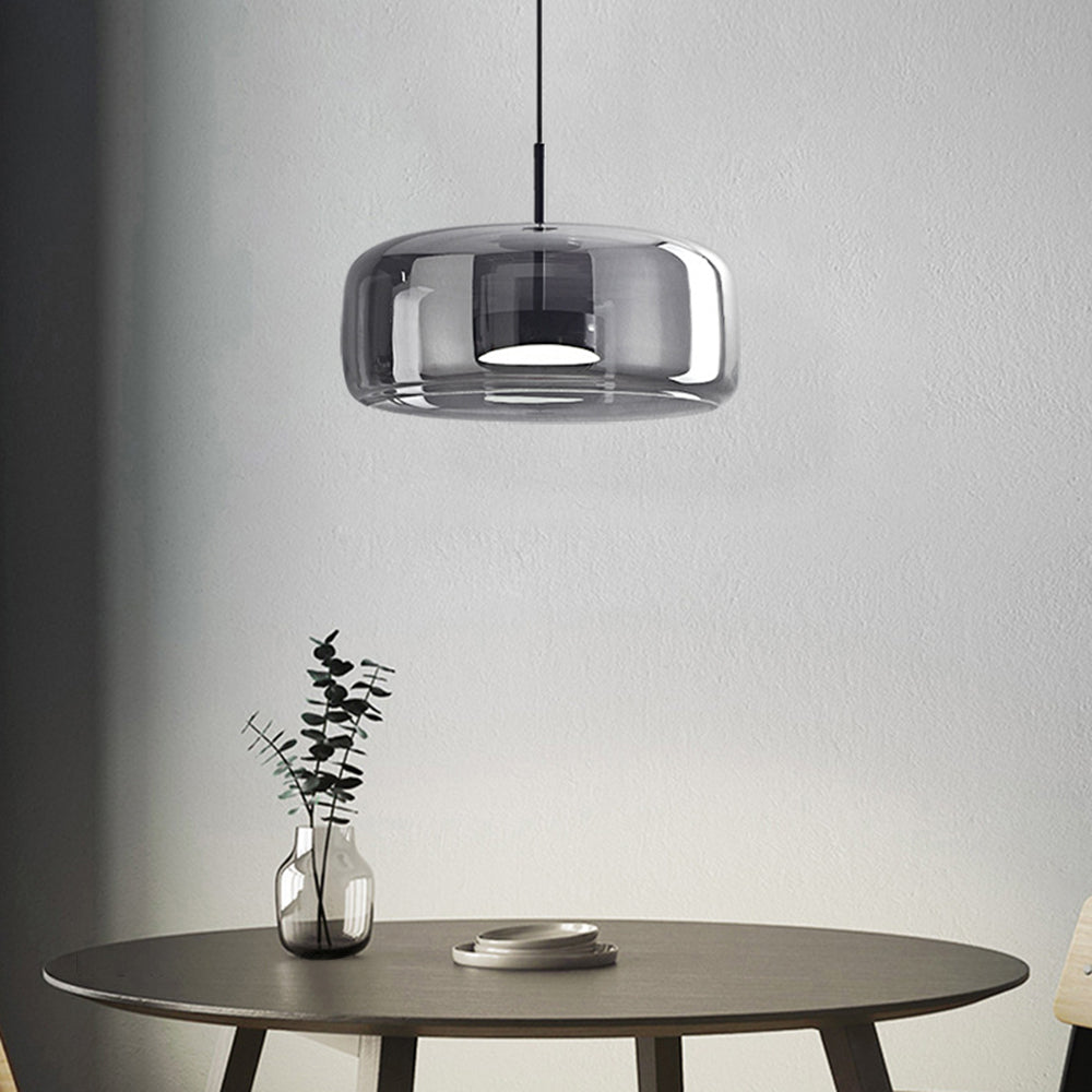 Lampă suspendată vintage SolsticeBrook cu LED — lampă de tavan inspirată de stilul retro