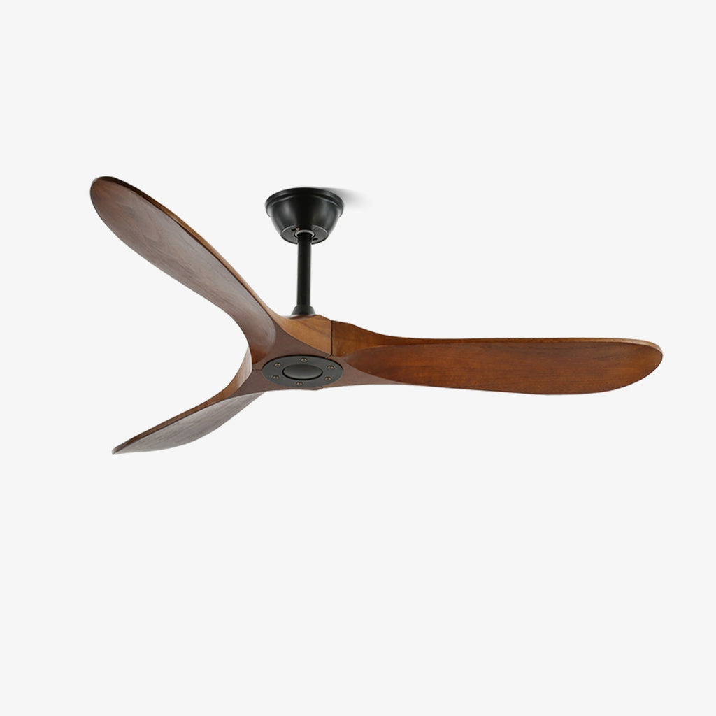 Takvifte i tre med fjernkontroll | 6 hastigheter og 35 W motor | 106 cm eller 132 cm – Lamylie