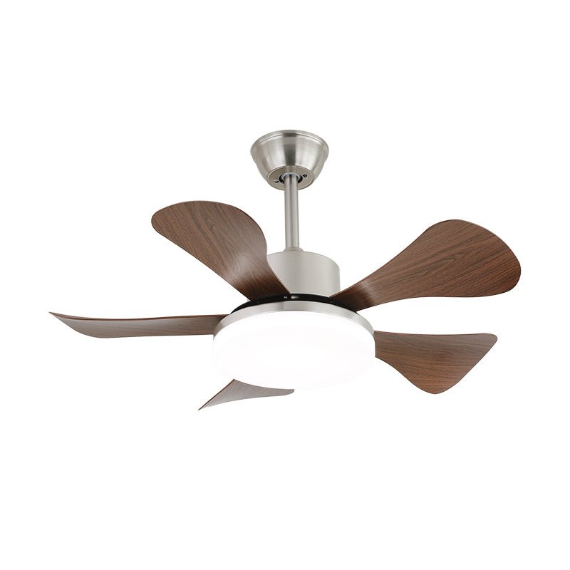 Stropní ventilátor s osvětlením a dálkovým ovládáním – stylový design s dřevěnými lopatkami – energeticky úsporné LED osvětlení – nastavitelné rychlosti – Lamylie
