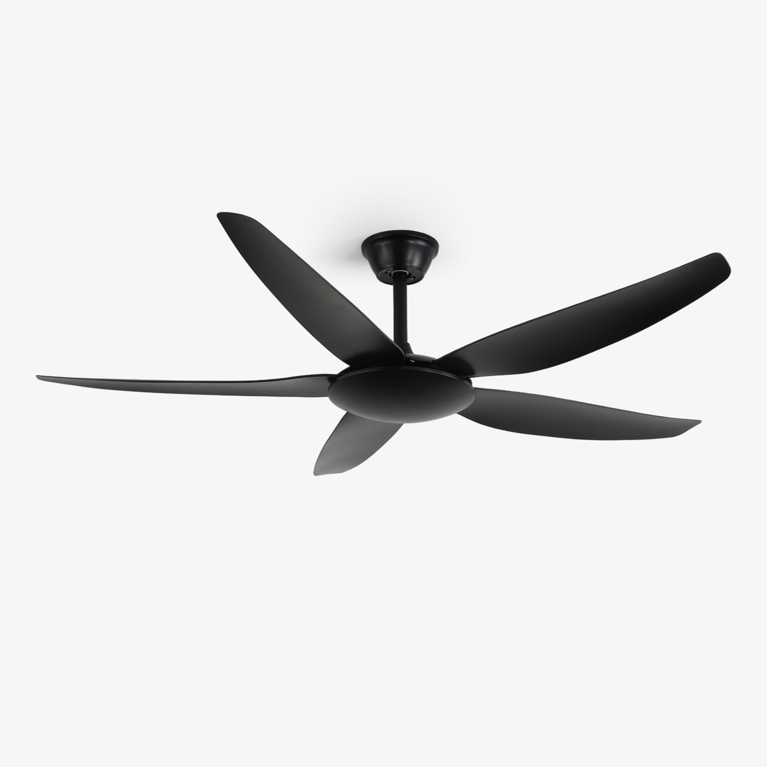 Minimalistinen kattotuuletin valaisimella Ø132 cm — 6 nopeutta ja kaukosäädin – Lamylie