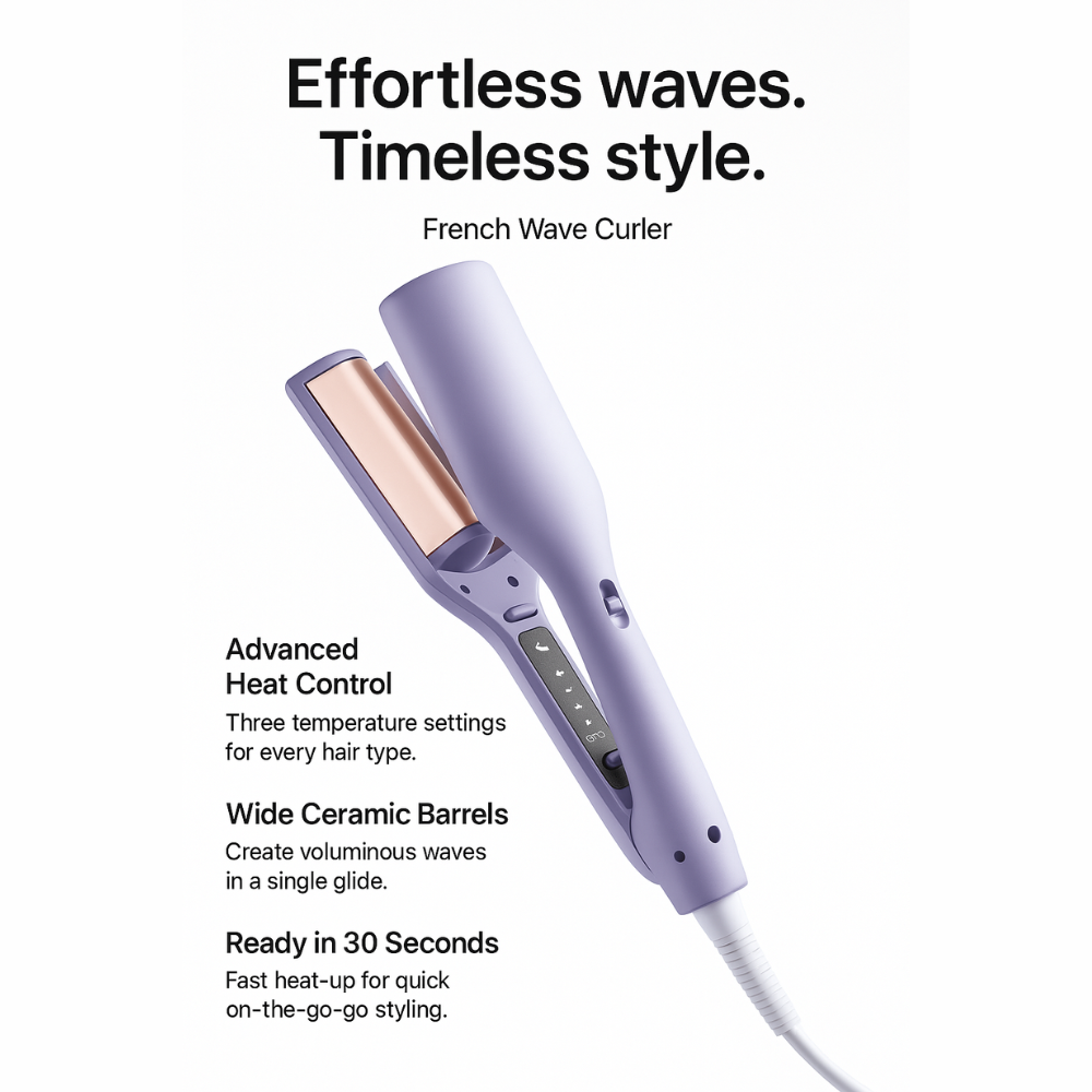 Curléa | Beautiful French Waves in Seconds - Lamylie