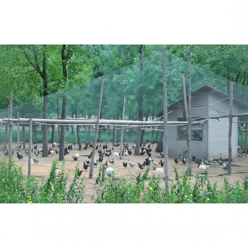 FarmGuard Leichtes, UV-beständiges Vogel- und Hirschnetz