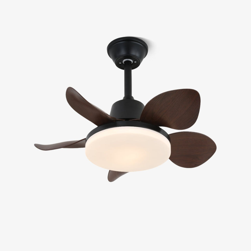 Ventilateur de plafond moderne Veyra avec lampe et 6 vitesses | Diamètre : 71 cm | Télécommande - Lamylie