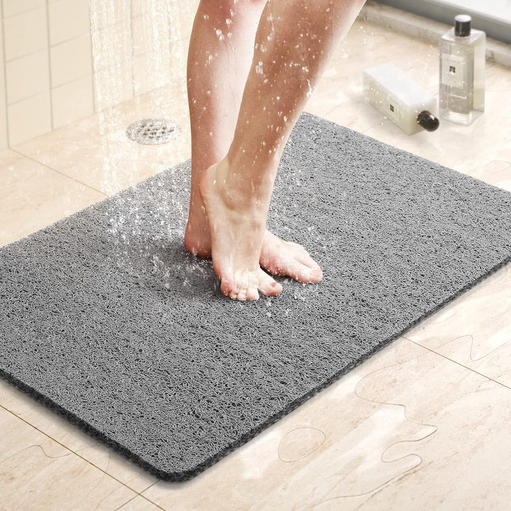 Aqualuxe rutschfeste Duschmatte — schimmelresistent, weich gepolstert, leicht zu reinigende Oberfläche