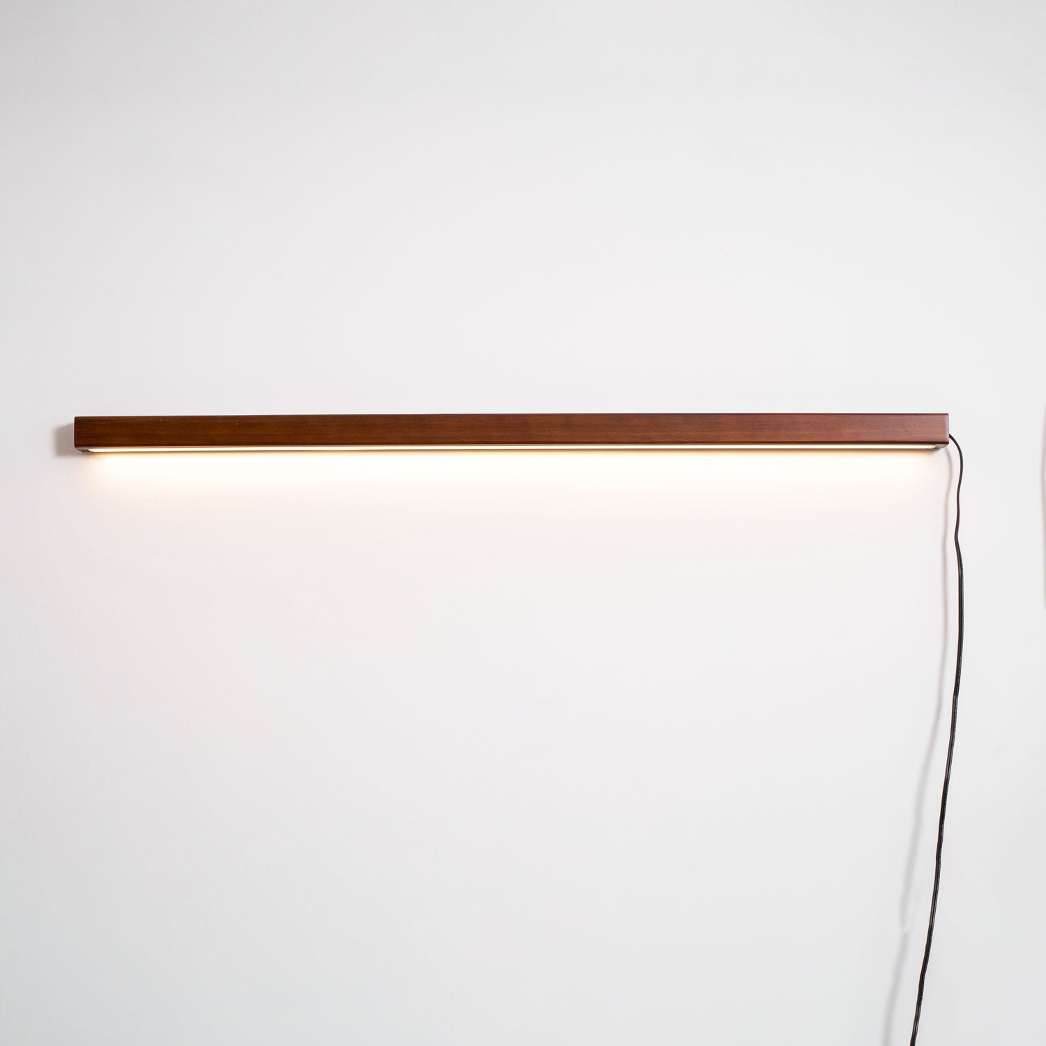 Kulatá dřevěná nástěnná lampa s LED — skandinávský design s funkcí stmívání — k dispozici ve třech velikostech – Lamylie